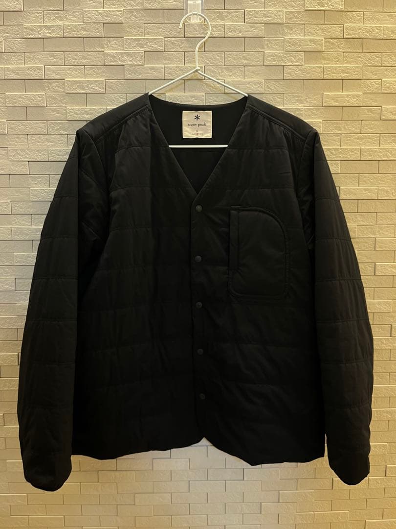 スノーピークFlexible Insulated Cardigan フレキシブル