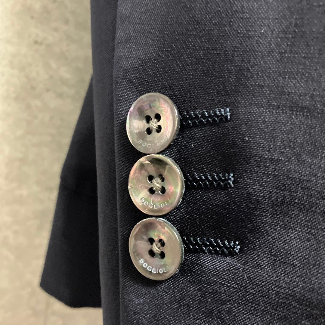 BOGLIOLI テーラードジャケット ネイビー　46 エルメネジルドゼニア