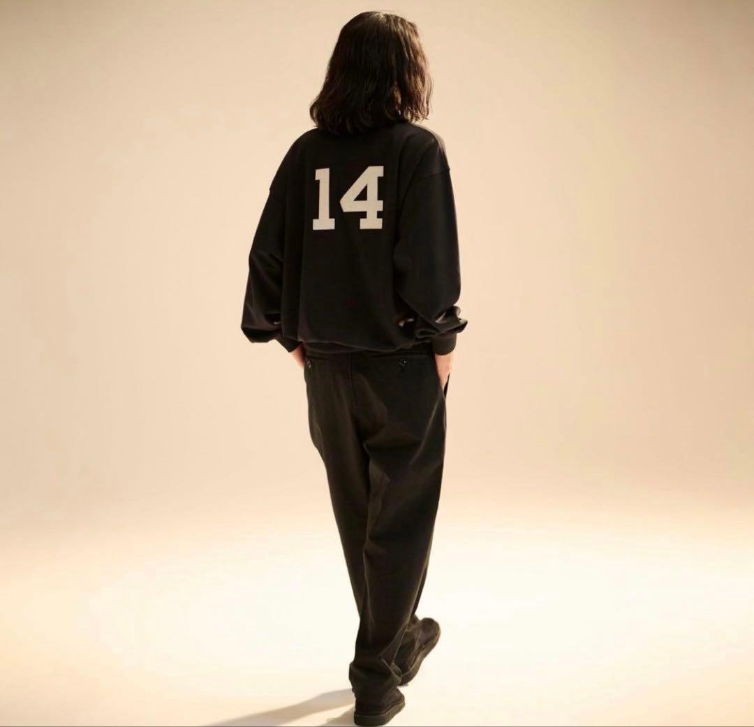 DESCENDANT/CETUS POLO JERSEY (BLACK)サイズ2