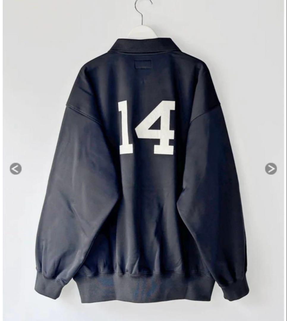 DESCENDANT/CETUS POLO JERSEY (BLACK)サイズ2