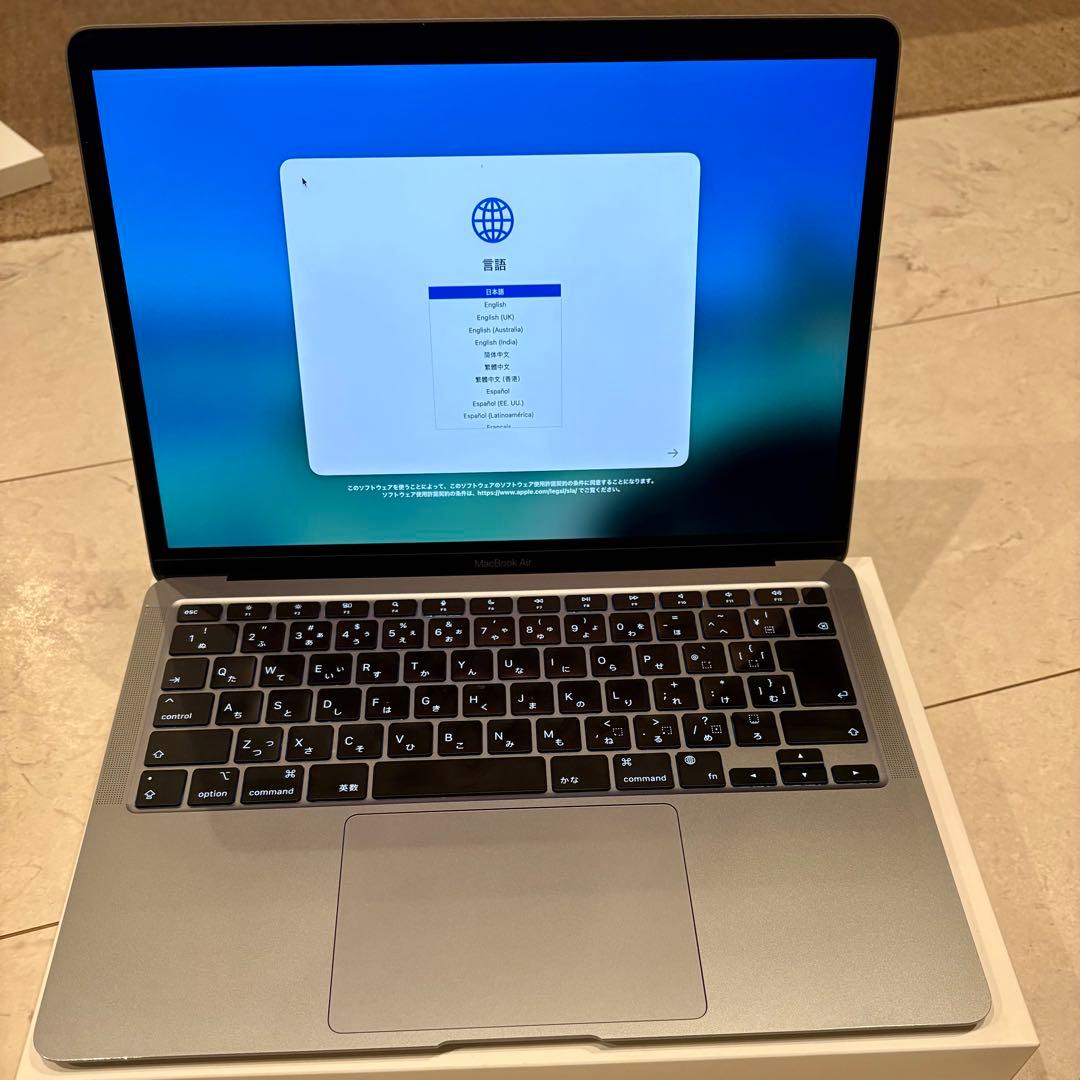 スマホ・タブレット・パソコン macbook air m1 2020