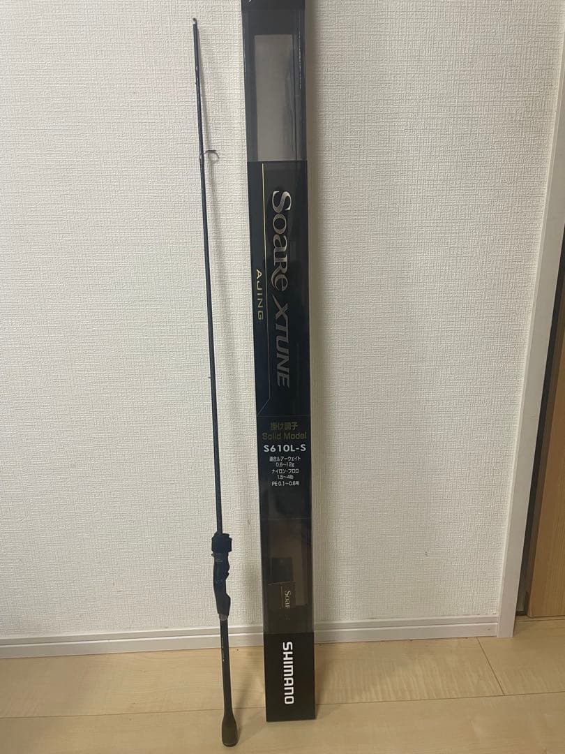SHIMANOアジングロッドS610L-S Soare CI4+2000SHG