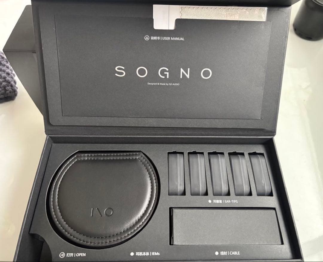 イヤホン i/o audio SOGNO