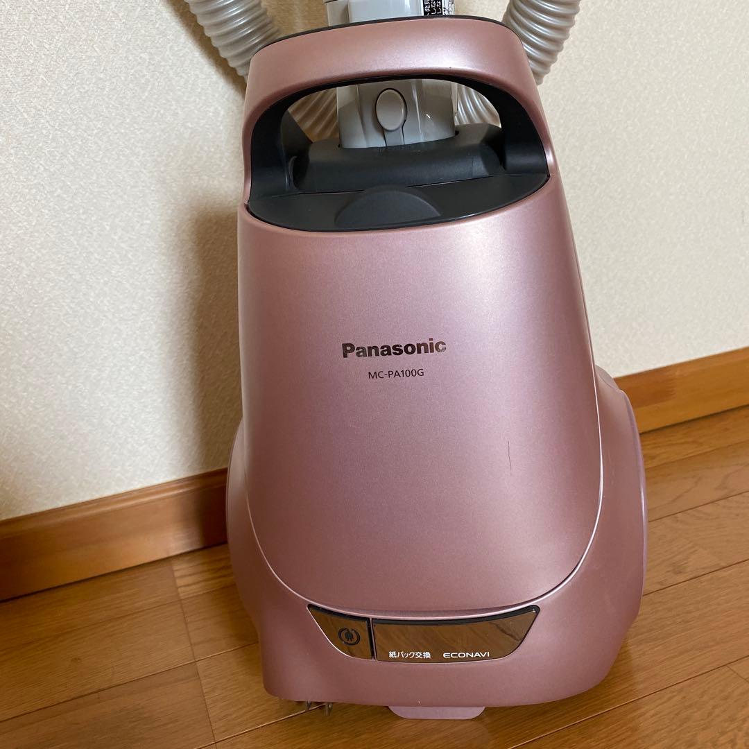 Panasonic MC-PA100G ピンク 紙パック式掃除機