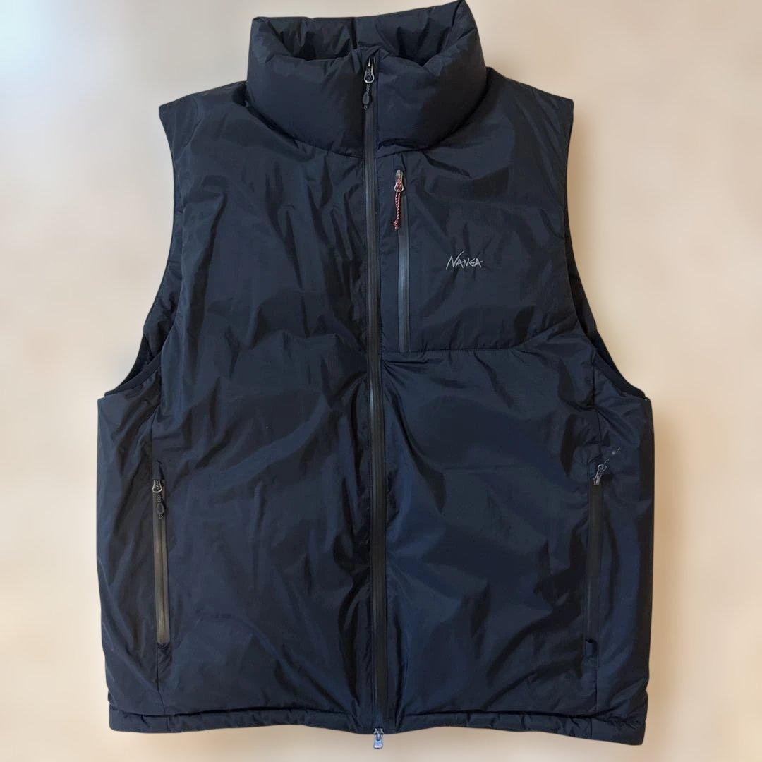 き*よ様 NANGA ブラック オーロラダウンベスト XL