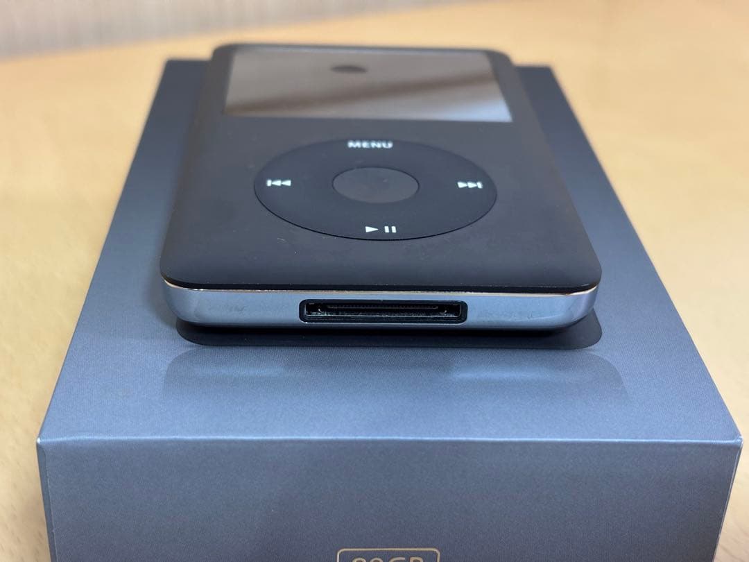 Apple iPod Classic 80GB ケーブル 箱付き！