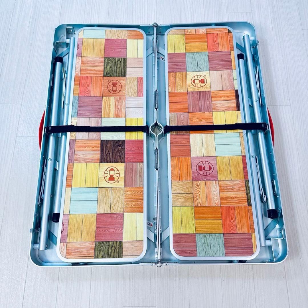 美品 コールマン ナチュラルモザイク ファミリーリビングセット/ミニプラス