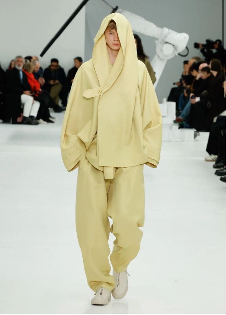 25ss im men cocoon ワイドスラック BLACK