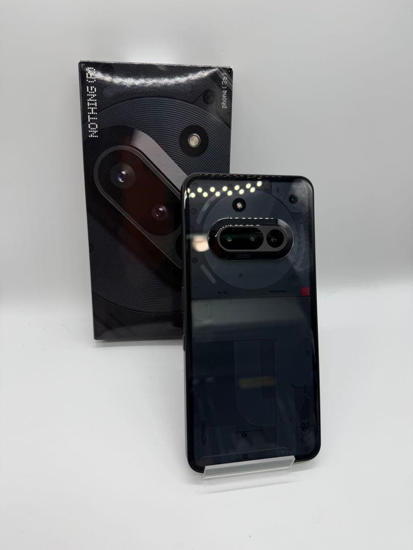 【極美品】Nothing phone 3a ブラック128GB 付属品完備！