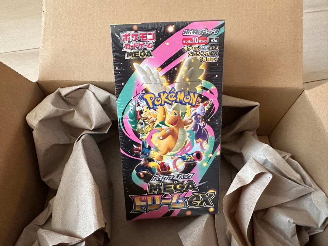 【シュリンク付き】ポケモンカードゲーム MEGA ドリームex