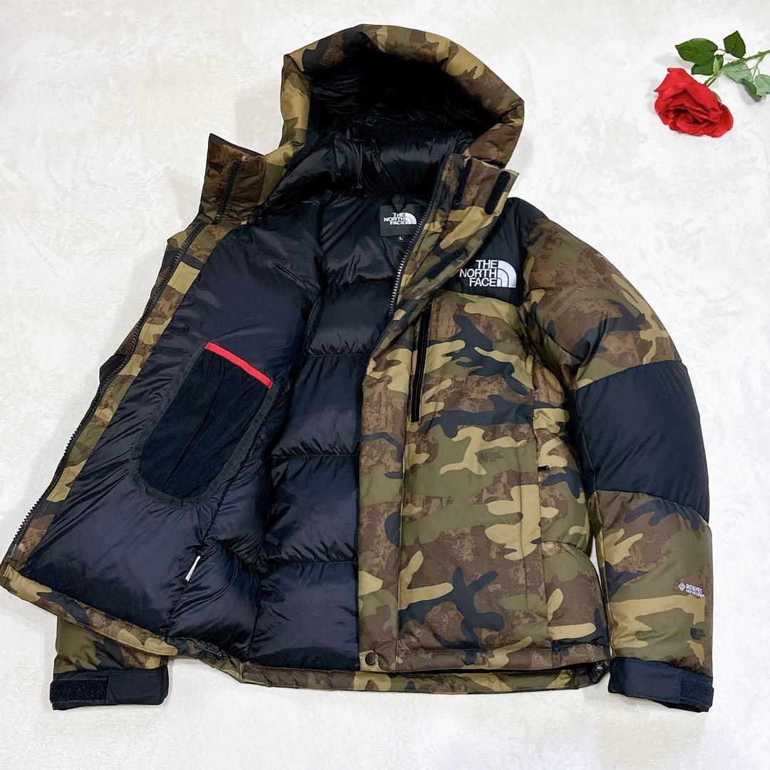 新品同様✨　ノースフェイス　バルトロライトジャケット　カモフラ　迷彩　L