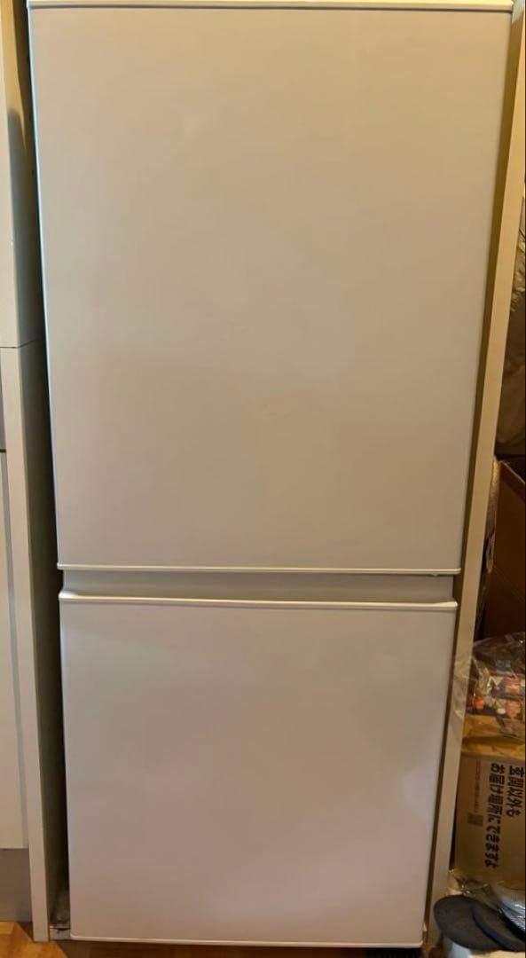 2ドア冷蔵庫・冷凍庫 無印良品　MJ-R13B オフホワイト