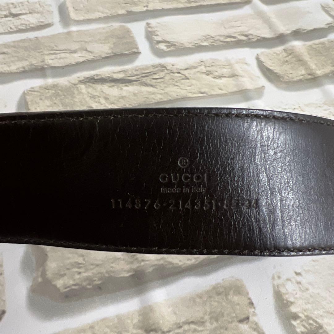 GUCCI GGロゴバックル ベルト