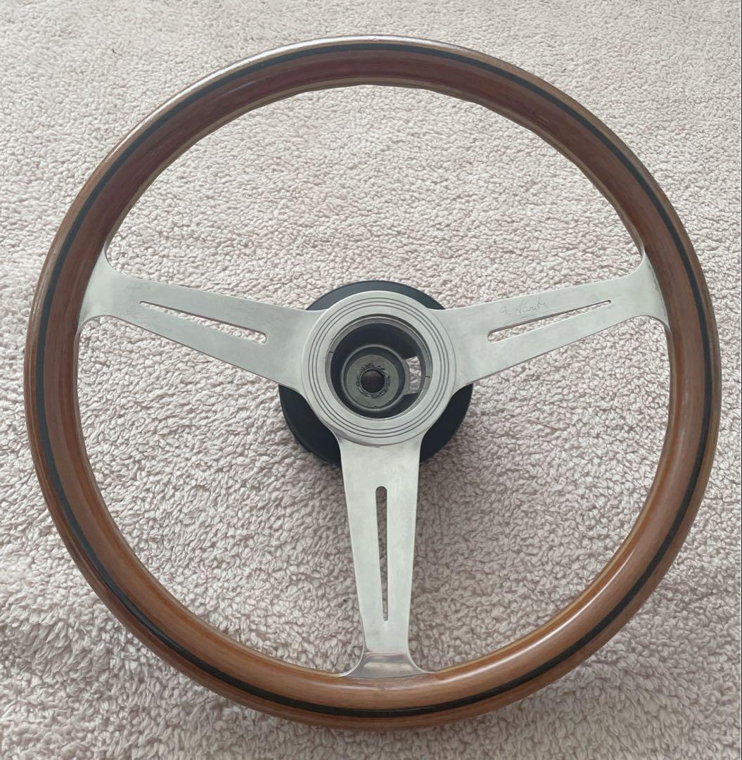 【ハイエース必見】ナルディ クラシックウッドステアリング 36.5パイ 希少
