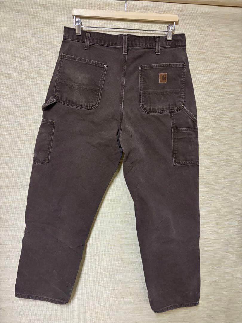 Carhartt ダブルニー ペインターパンツ ダークブラウン ヴィンテージ