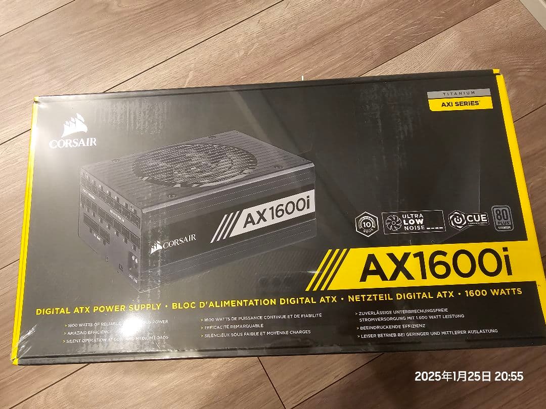 新品未開封 CORSAIR AX1600i 電源ユニット 1600W