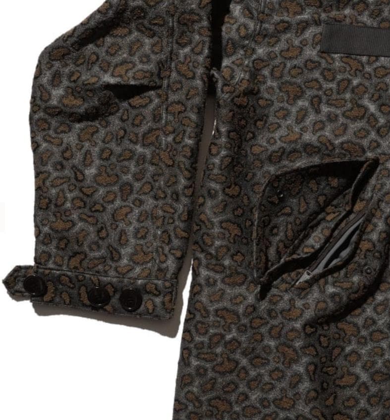 メンズ チーターカモフラージュ柄 M-6548コート