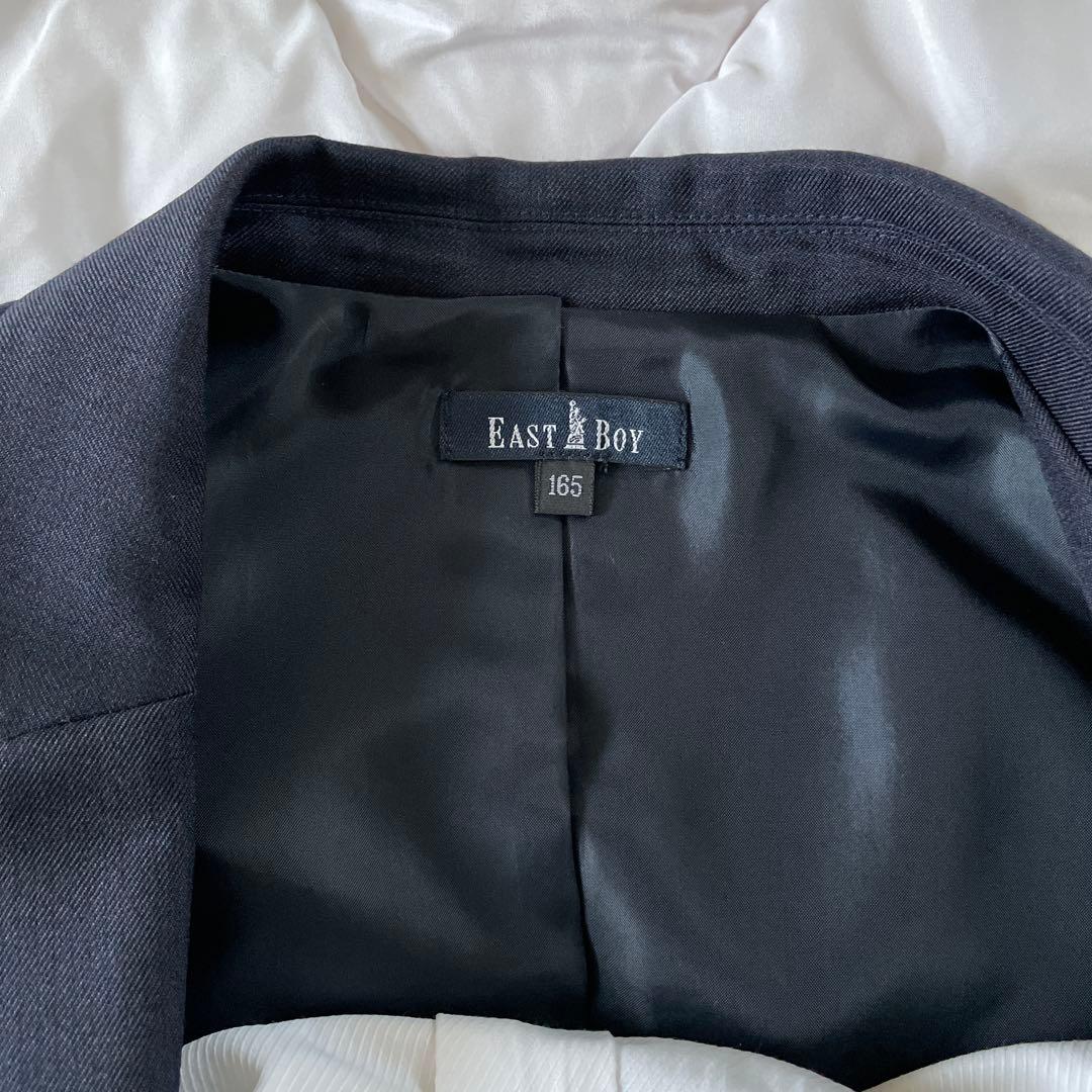 EAST BOY スーツ 165cm ネイビーストライプ