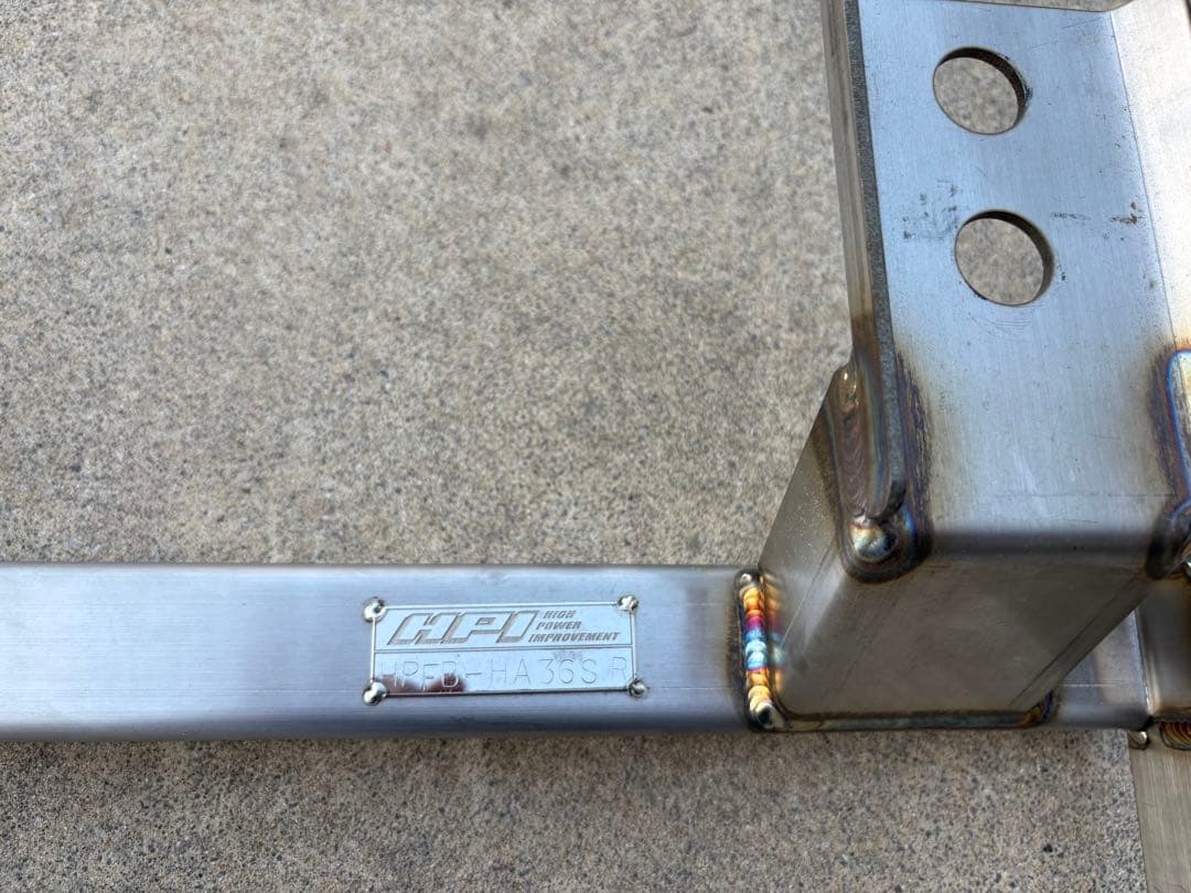 a*o様 HPI フロアバー　HA36アルト用運転席助手席