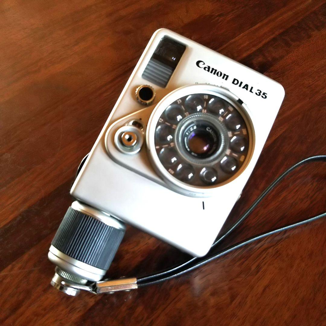 キャノン ダイアル35 Canon DIAL35 ハーフカメラ 正常動作品