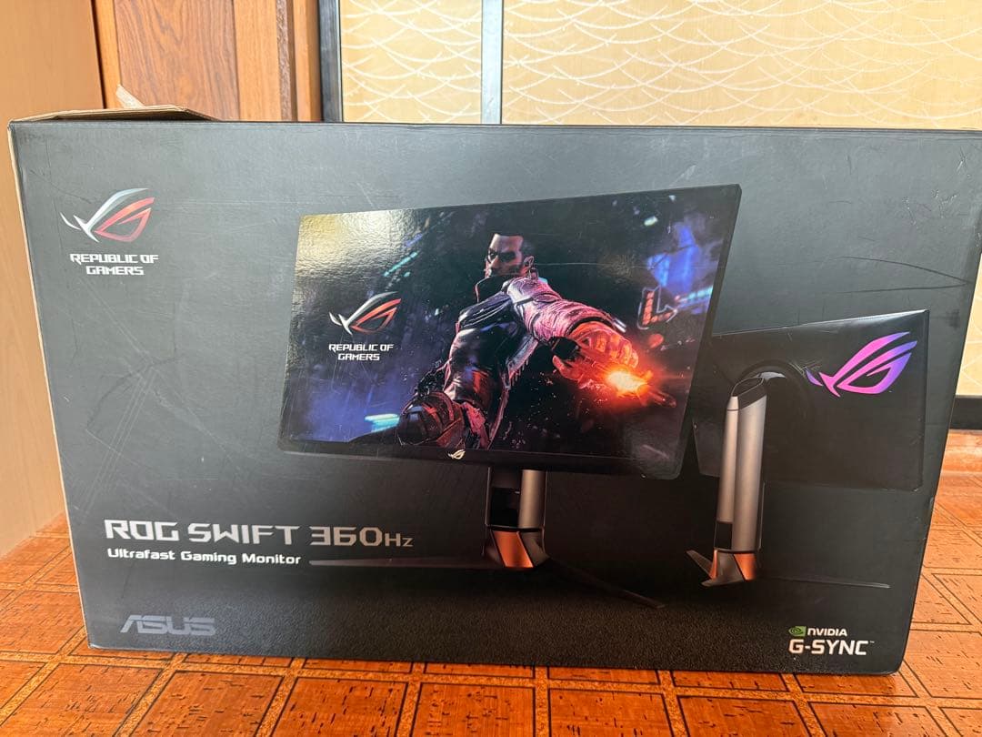 ASUS ROG SWIFT 360Hz ゲーミングモニター