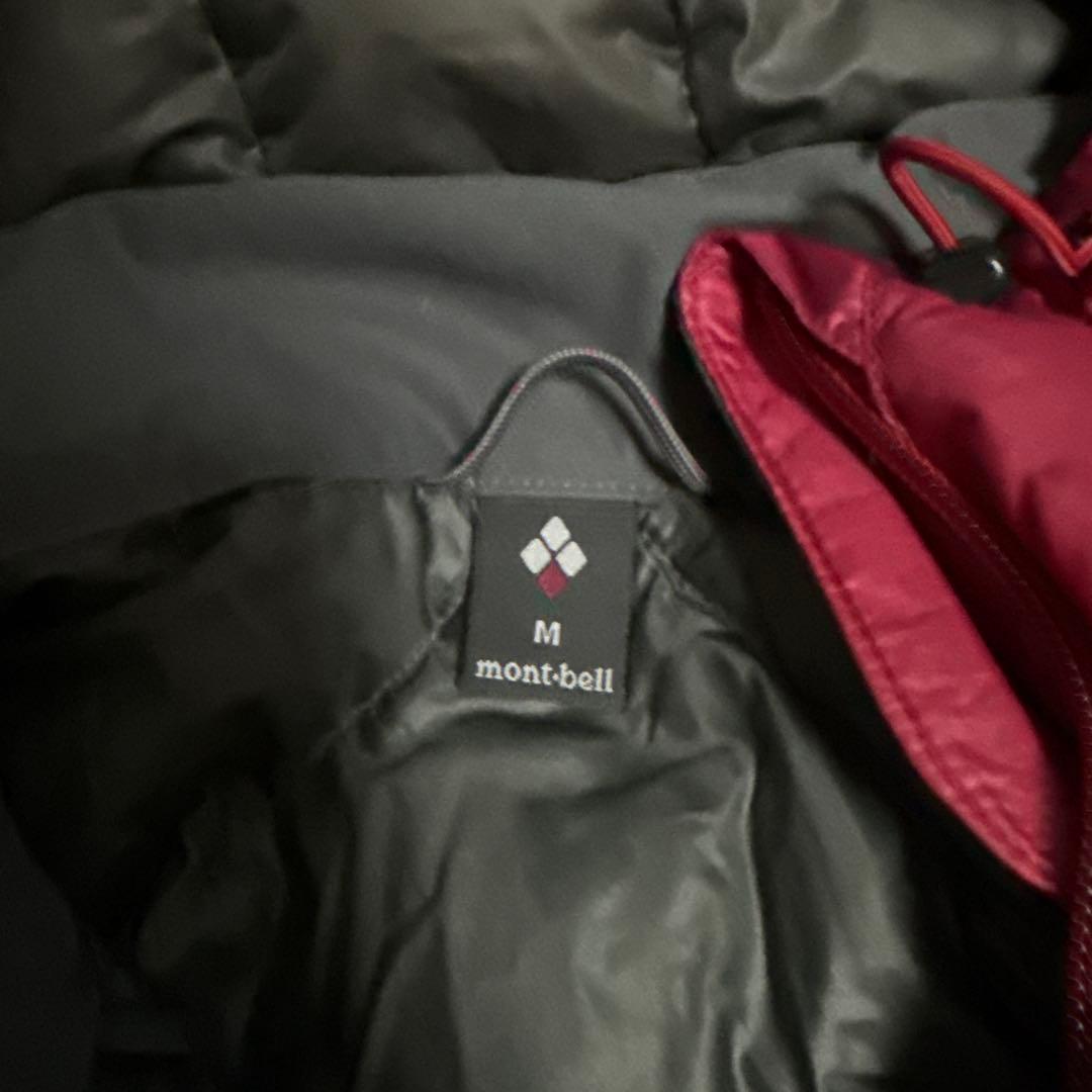 mont-bell アルパイダウン　レッド