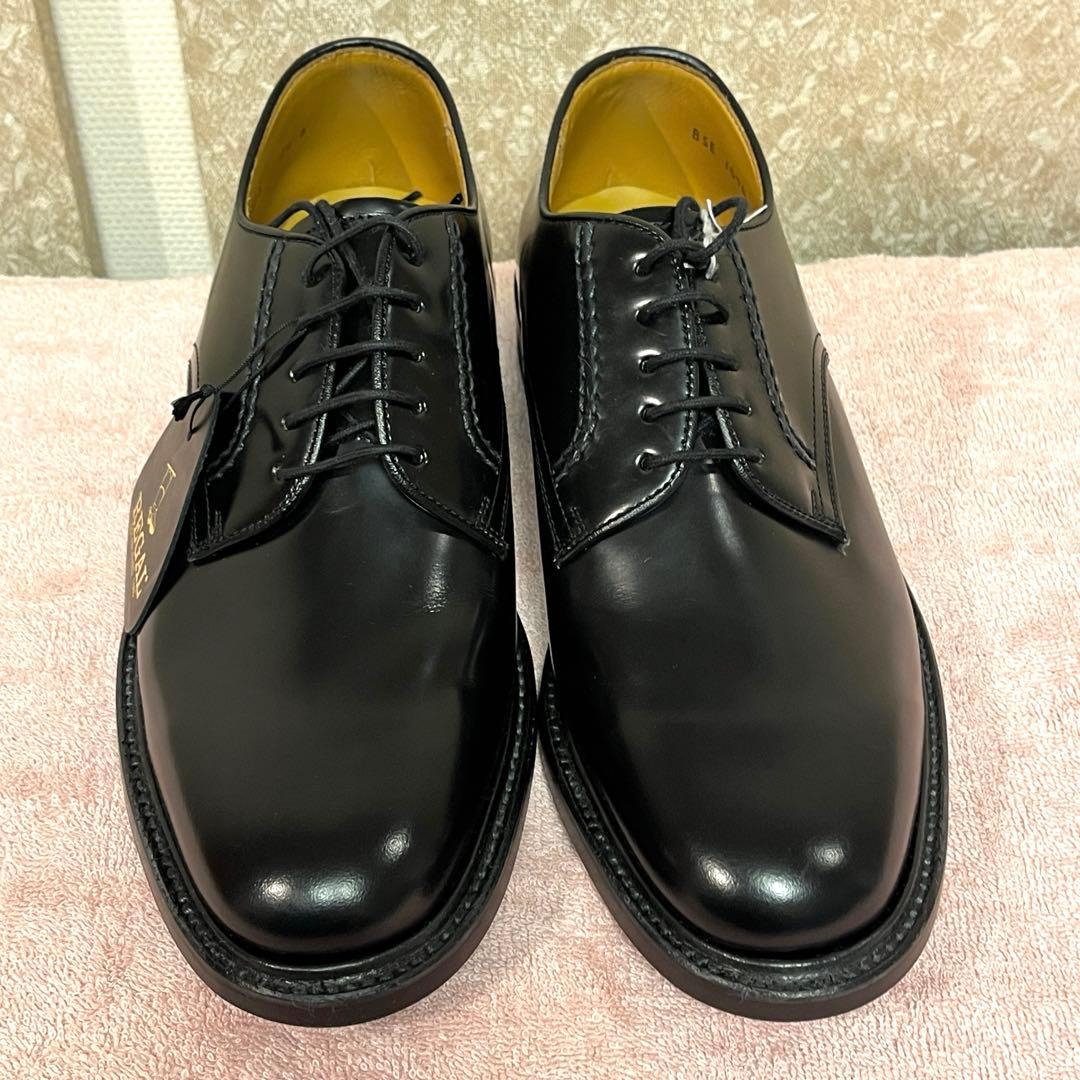 【未使用】REGAL 革靴　レザーシューズ　プレーントゥ　ブラック　24.0cm