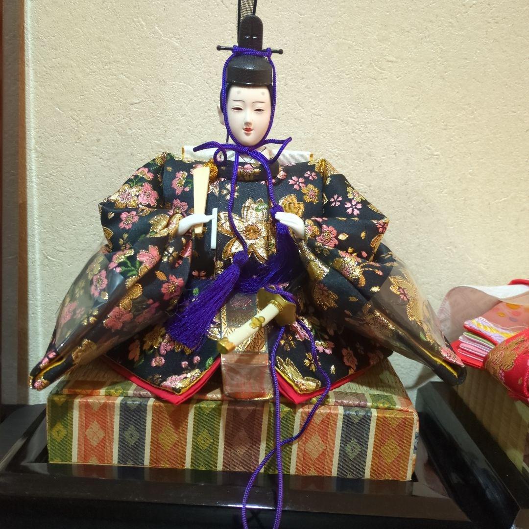 雛人形　親王（小道具）と親王台のみのセット