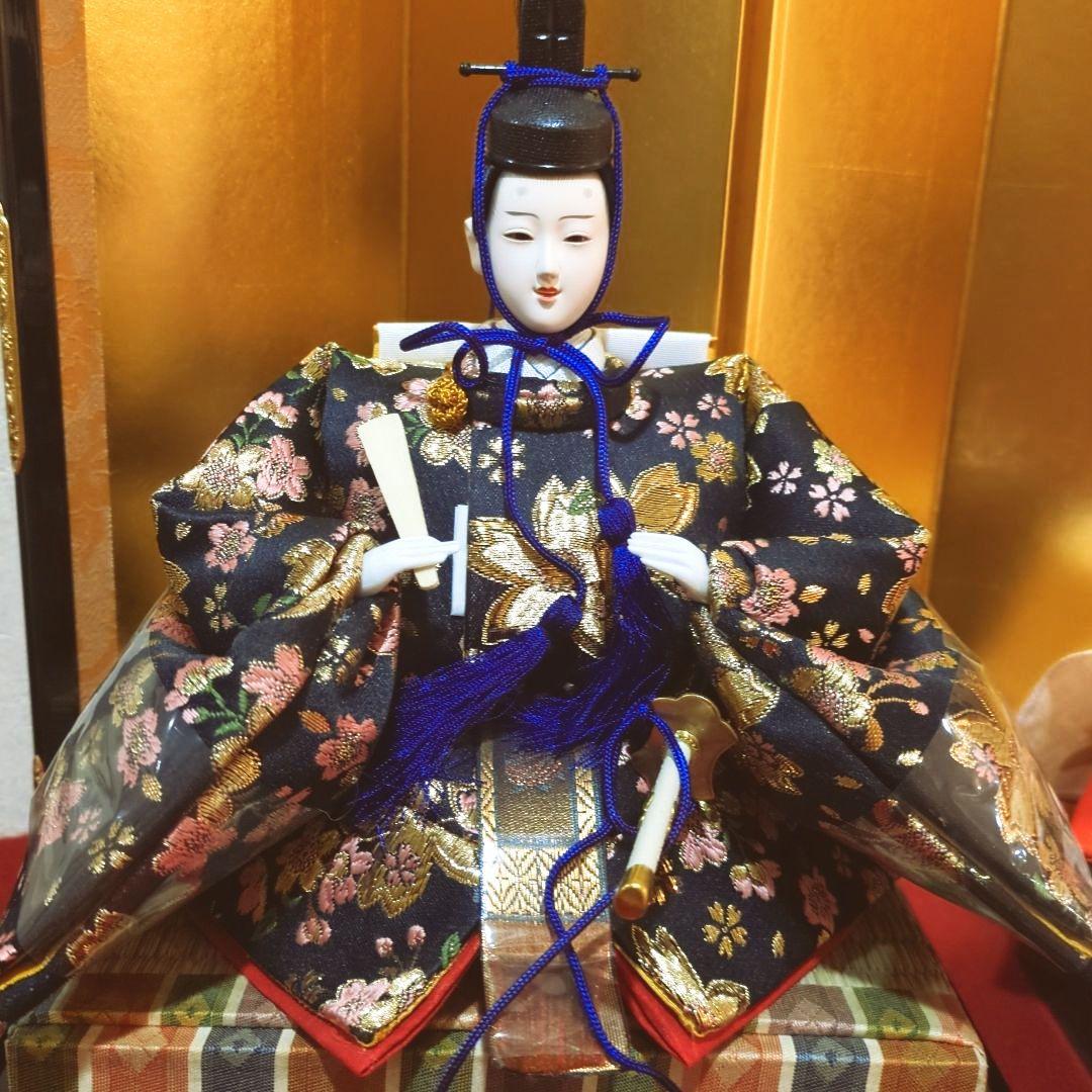 雛人形　親王（小道具）と親王台のみのセット