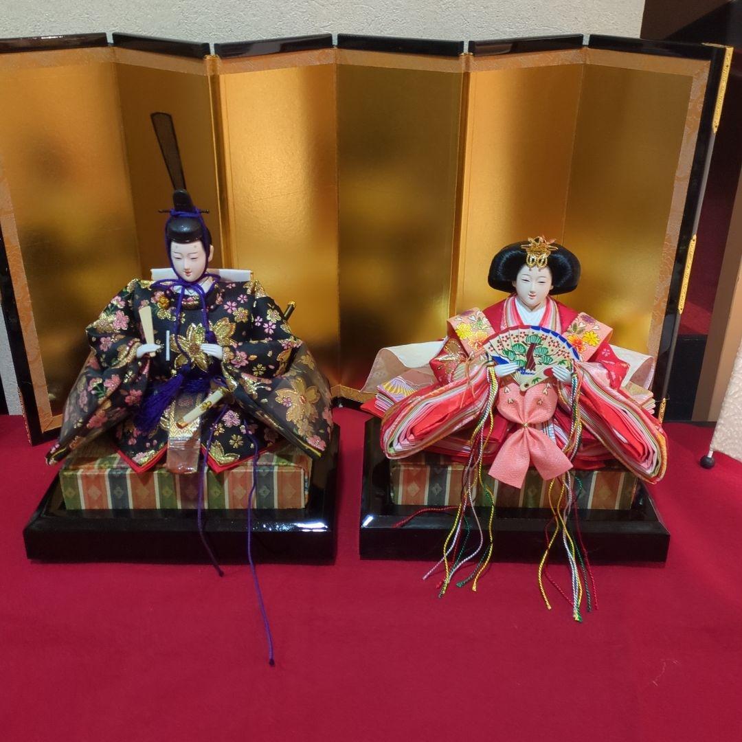 雛人形　親王（小道具）と親王台のみのセット