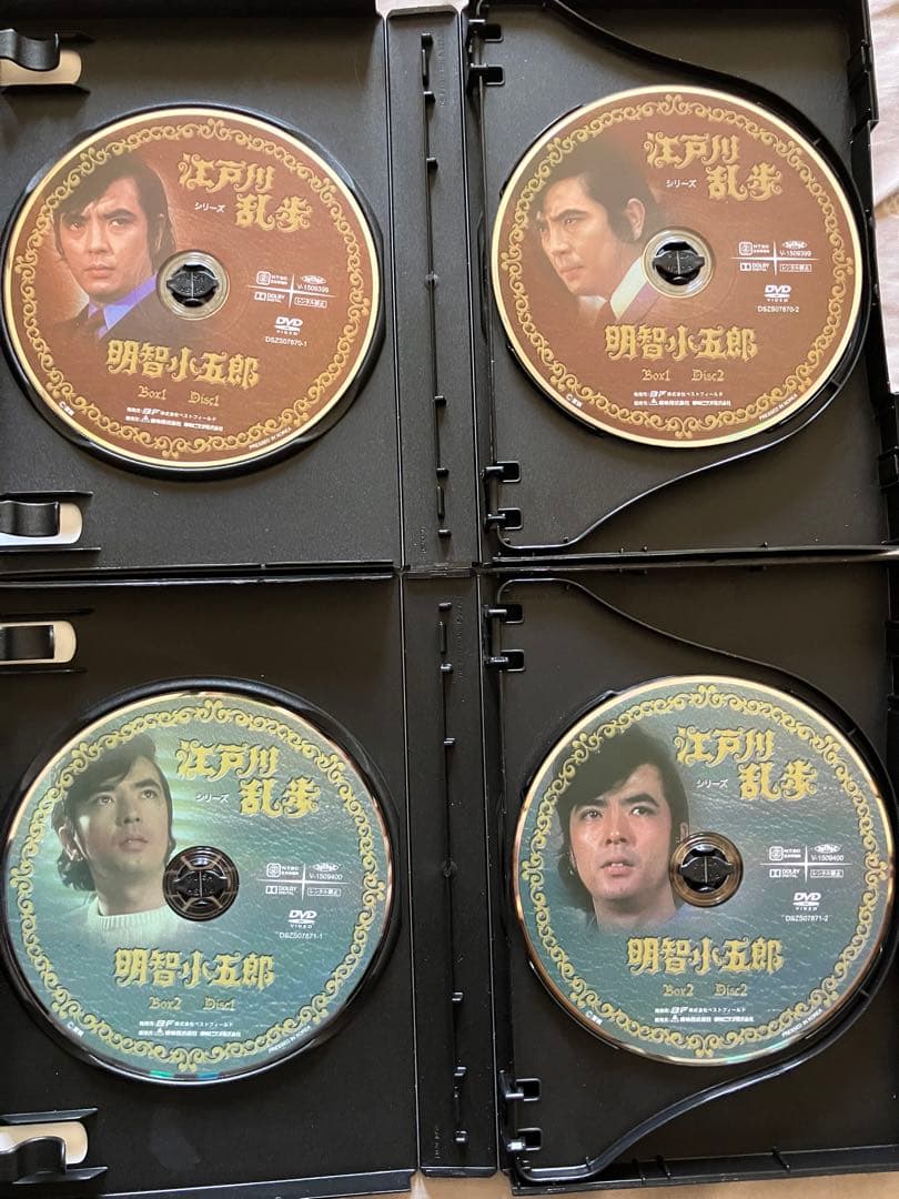 江戸川乱歩シリーズ 明智小五郎 DVD-BOX 1 ＋2デジタルリマスター版