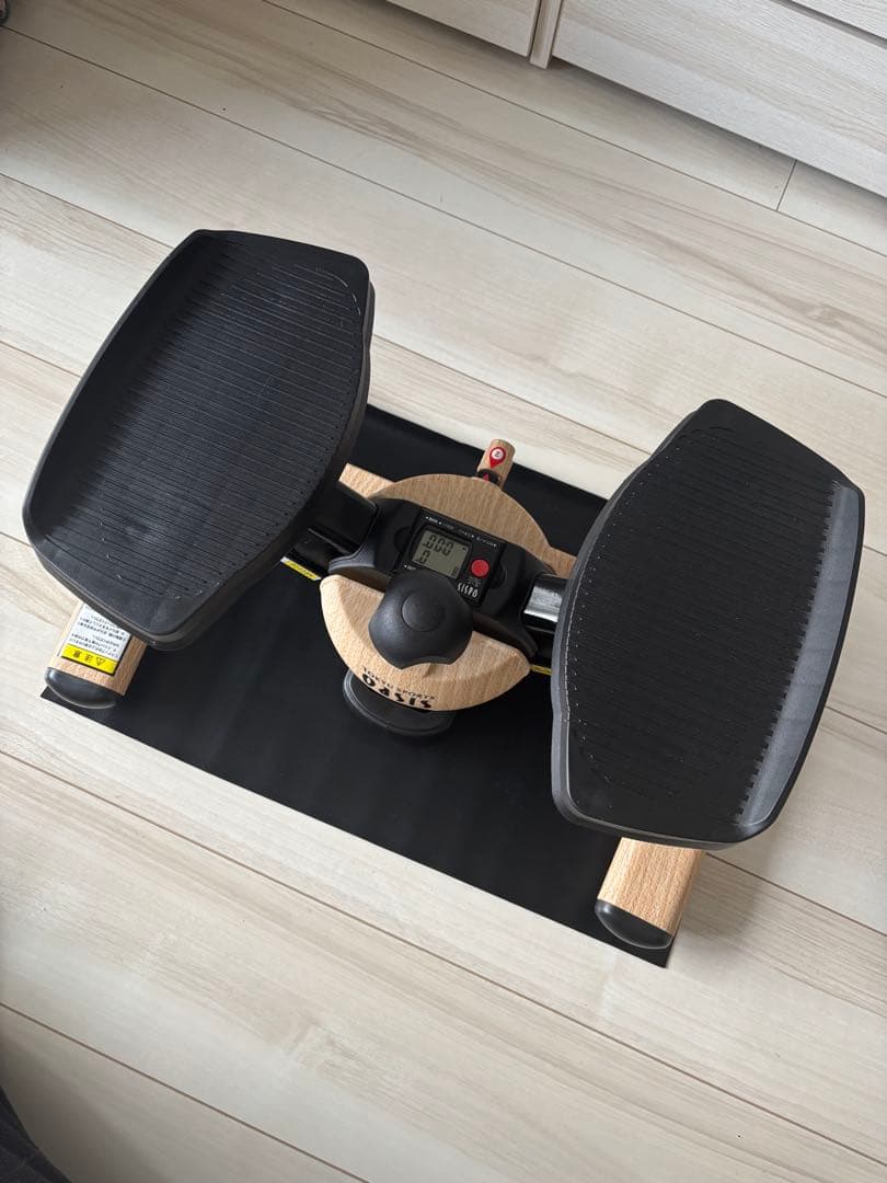 【シート付き】東急スポーツオアシス 木目調 ツイストステッパー