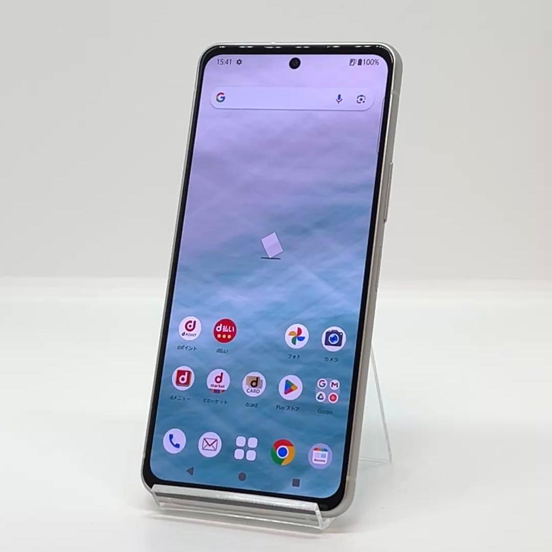 美品 arrows N F-51C docomo SIMフリー フォグホワイト③