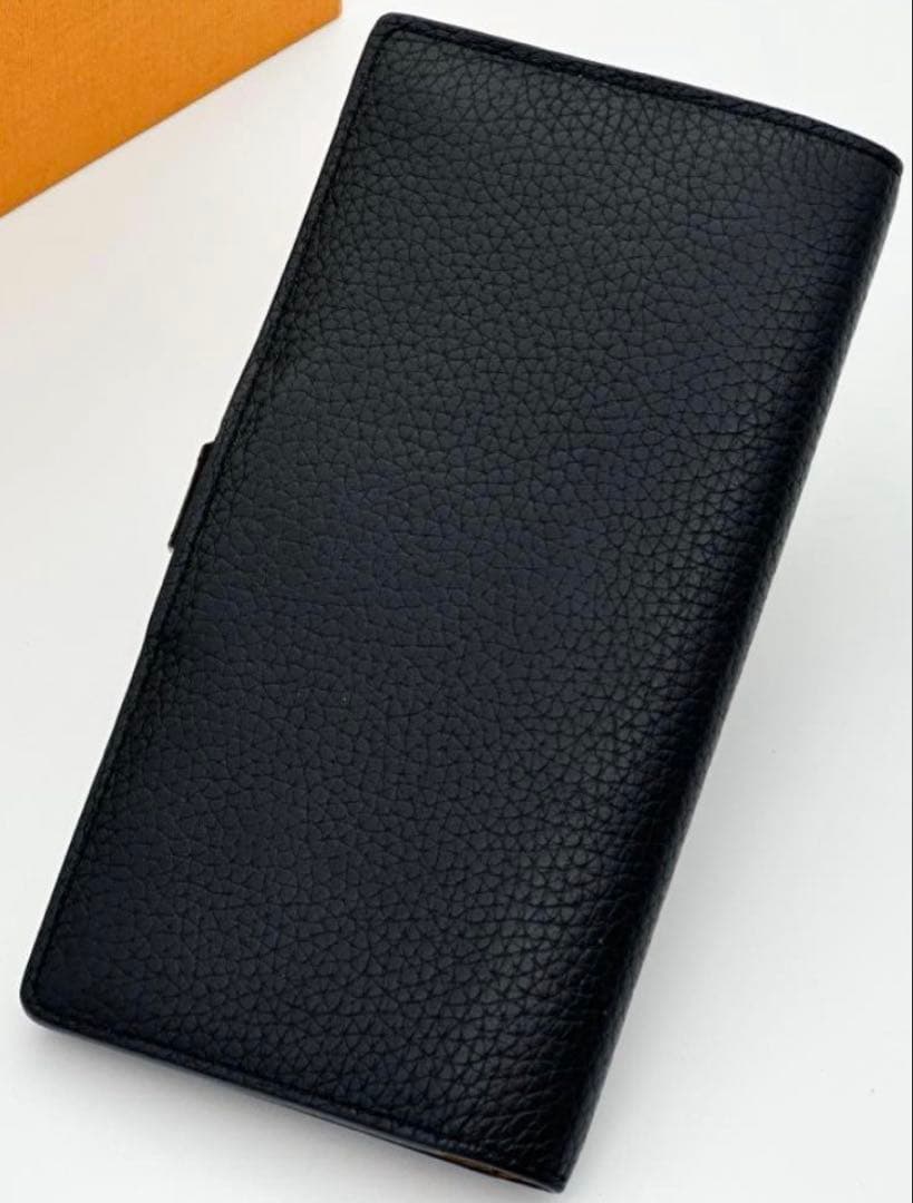 Louis Vuitton ブラック 長財布ヴェルティカルウォレット　美品
