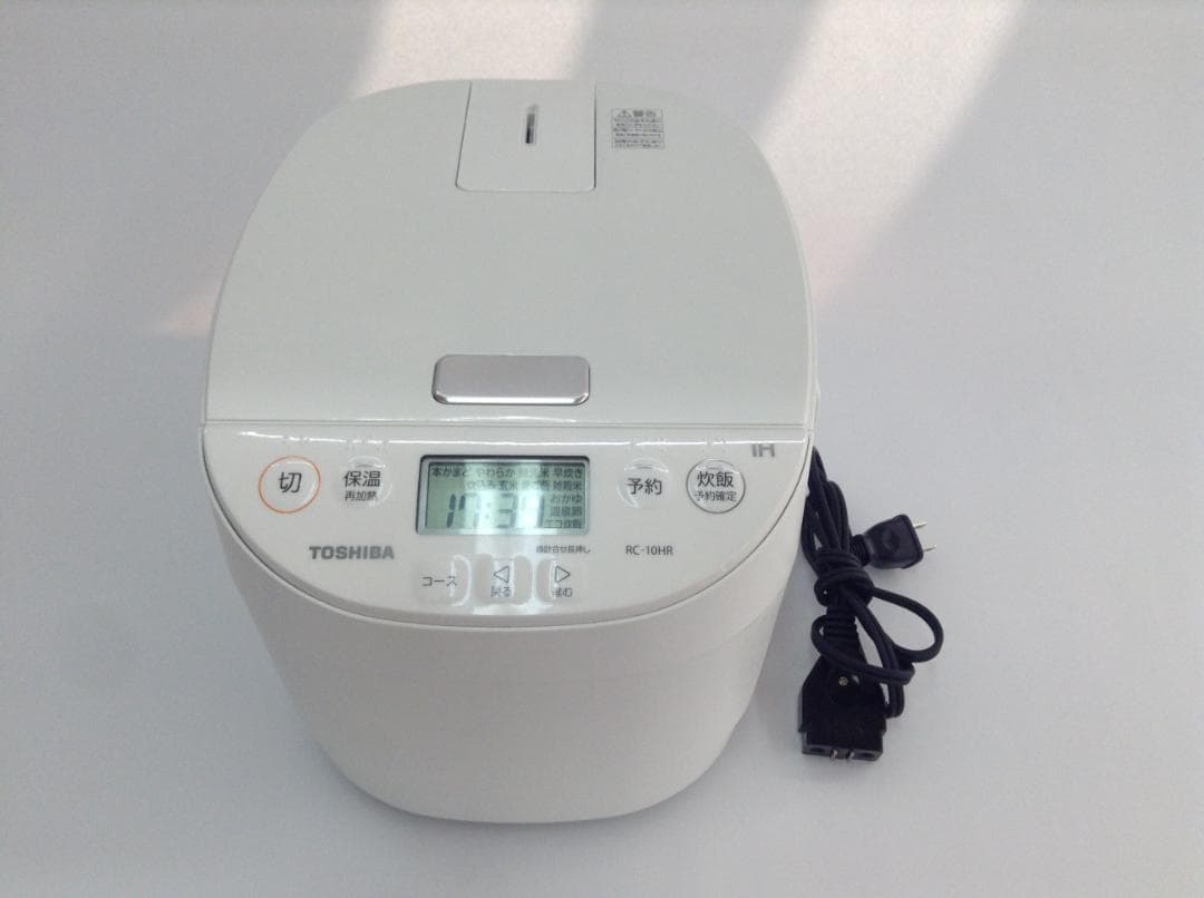 TOSHIBA IHジャー炊飯器 RC-10HR 24年製 使用回数2.3回