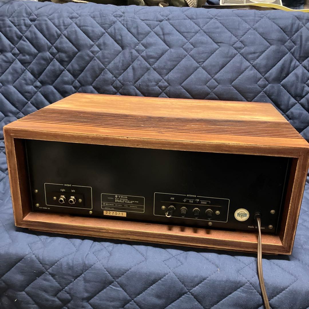 【3日間決算バーゲン】《完動品トリオ　KT3300 AM-FM ステレオチューナ