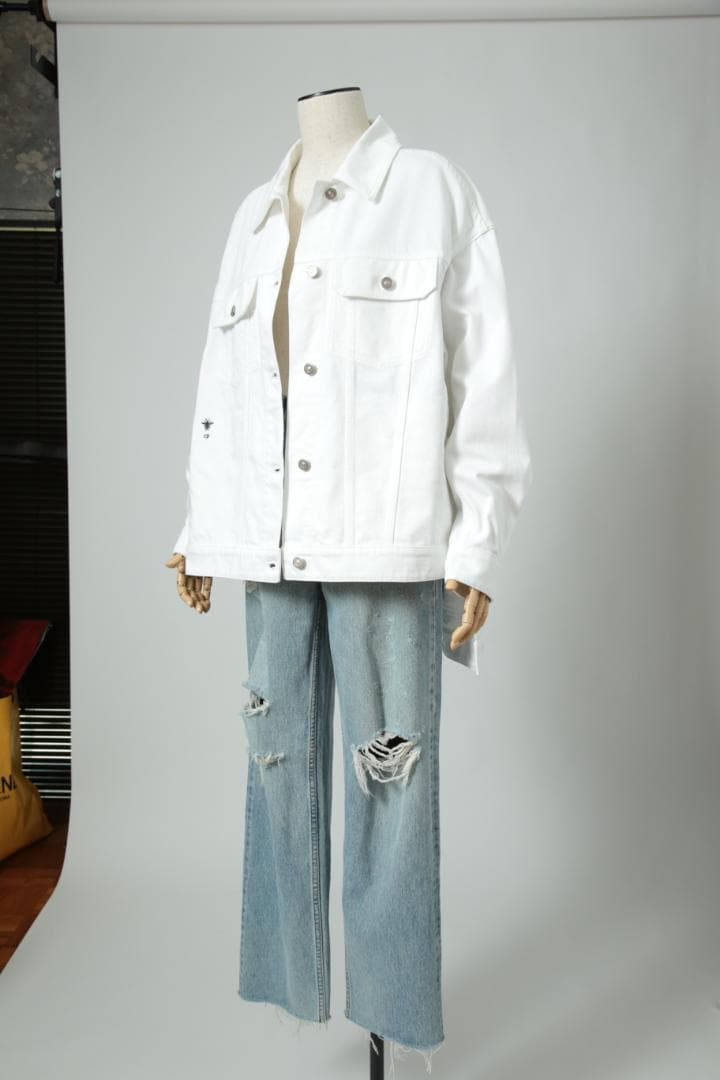 希少美品 Dior Indian Animal Peacock デニムジャケット