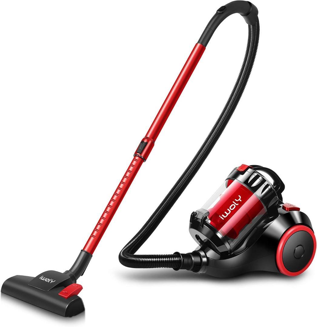 掃除機 キャニスター 20000Pa 超強力吸引 ハイパワー 小型 軽量