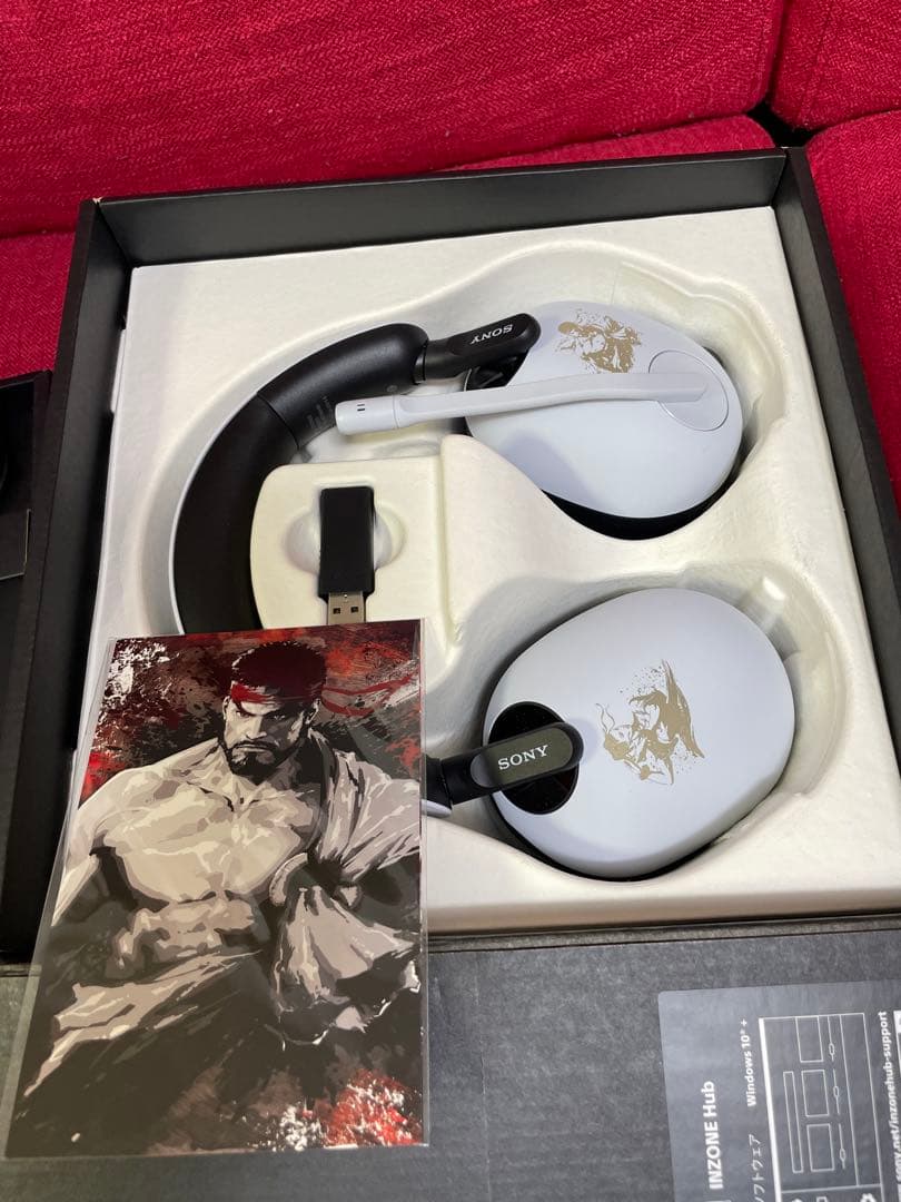 SONY INZONE H7 ワイヤレスゲーミングヘッドストリートファイター