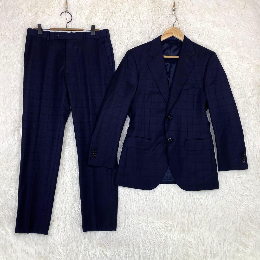 最高級生地 SCABAL『グローバルスタイル』セットアップ スーツ