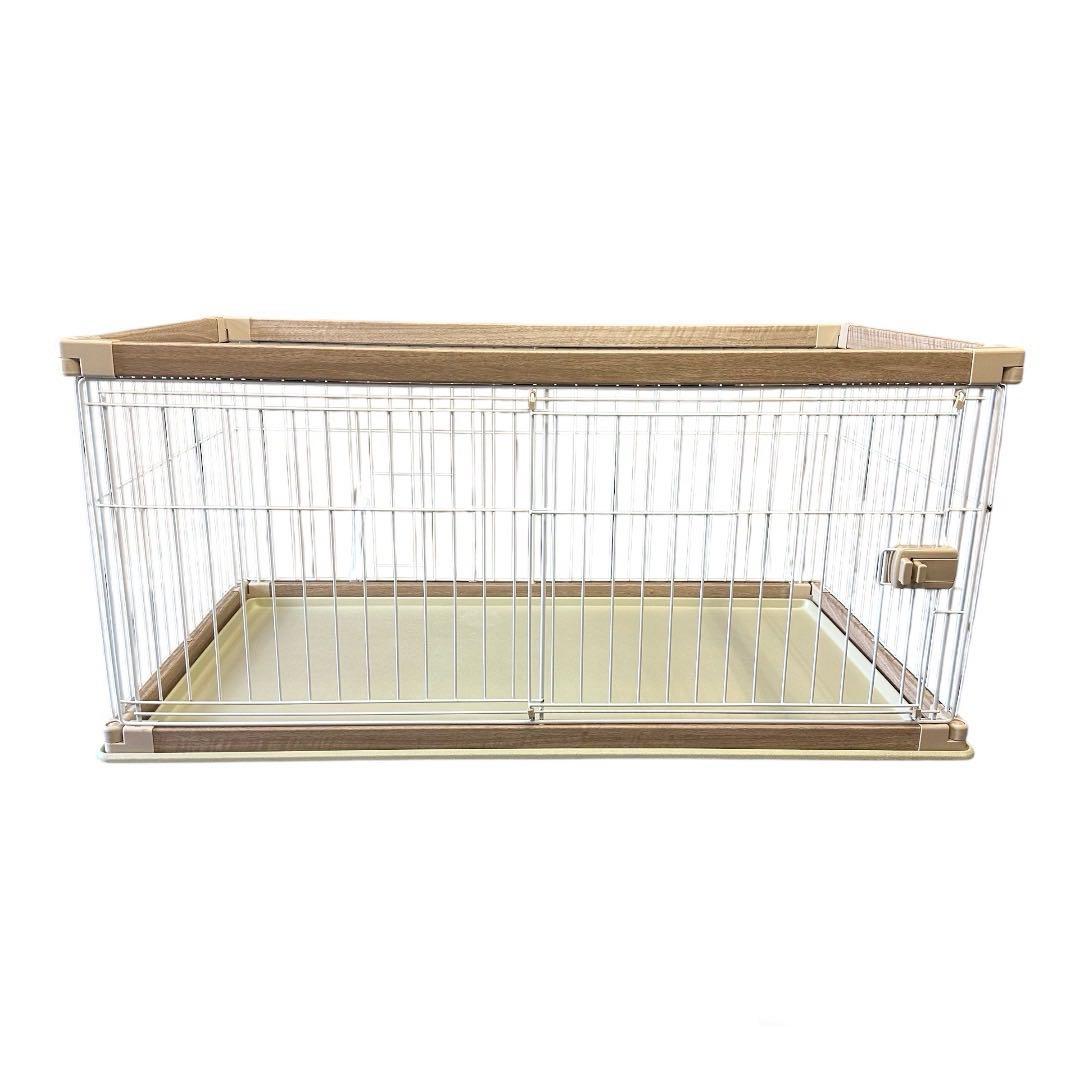 アイリスオーヤマ ウッディサークル ロータイプ PWSR-1260LV 小型犬用