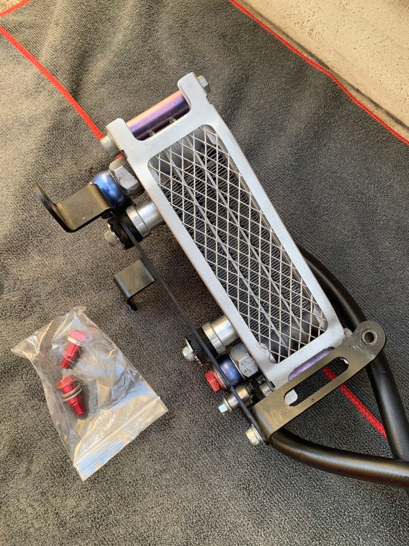 SP武川製　KSR110 KL110A オイルクーラー品番07-07-0328