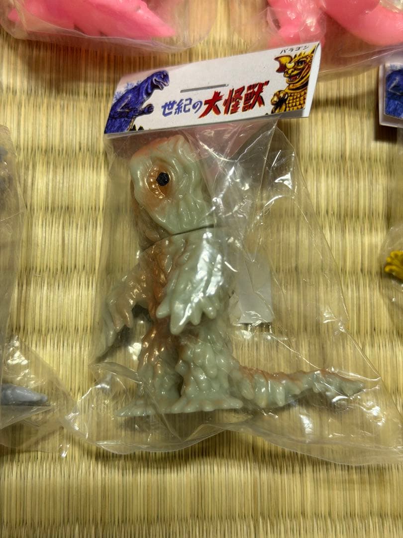 マルガチャ ゴジラ 怪獣 ミニソフビ まとめ セット マルサン レトロ 特撮