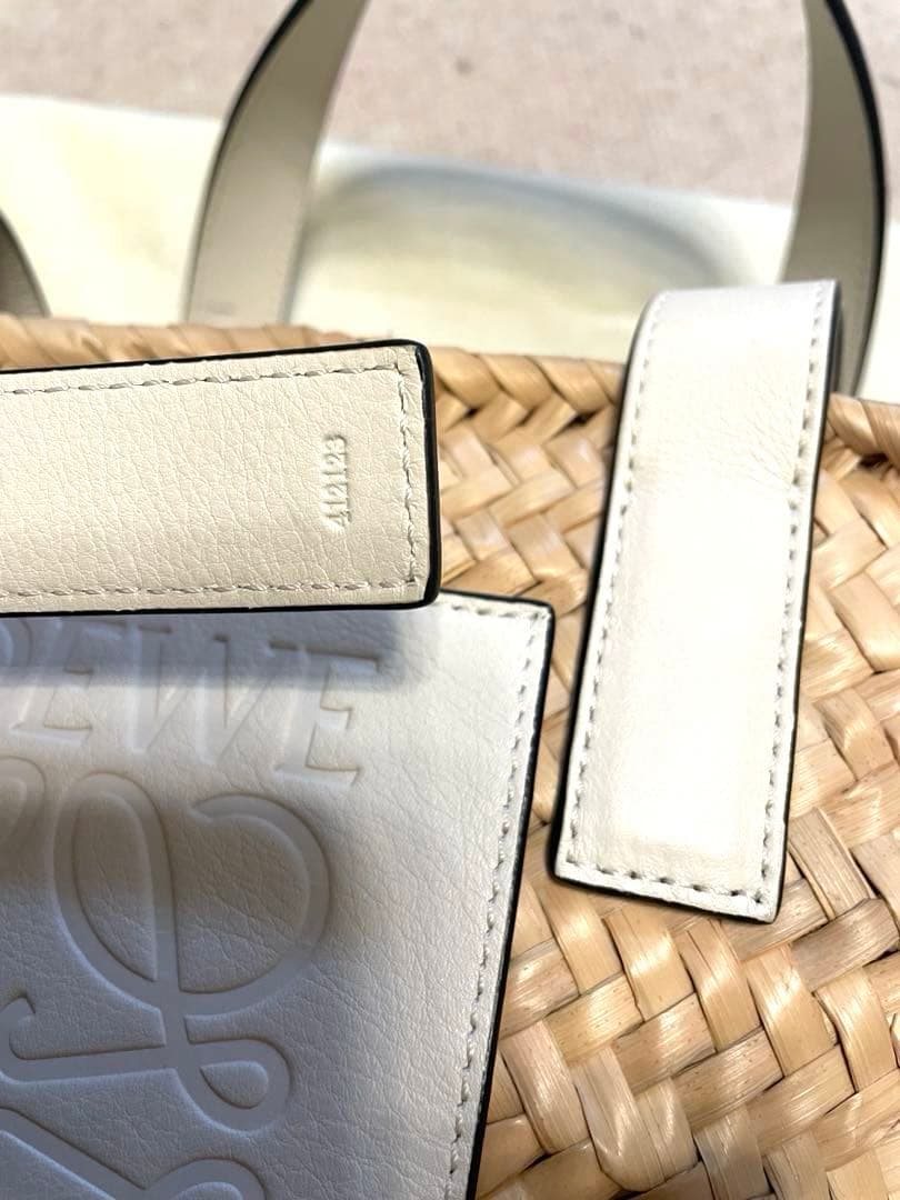 【美品】【正規品】LOEWE ロエベ かごバッグ スモール