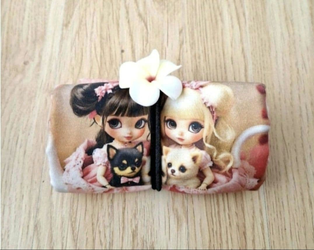 K☆K。。。★★様　 確認用　 【11月29日購入】エコバッグ　女の子パネル生地