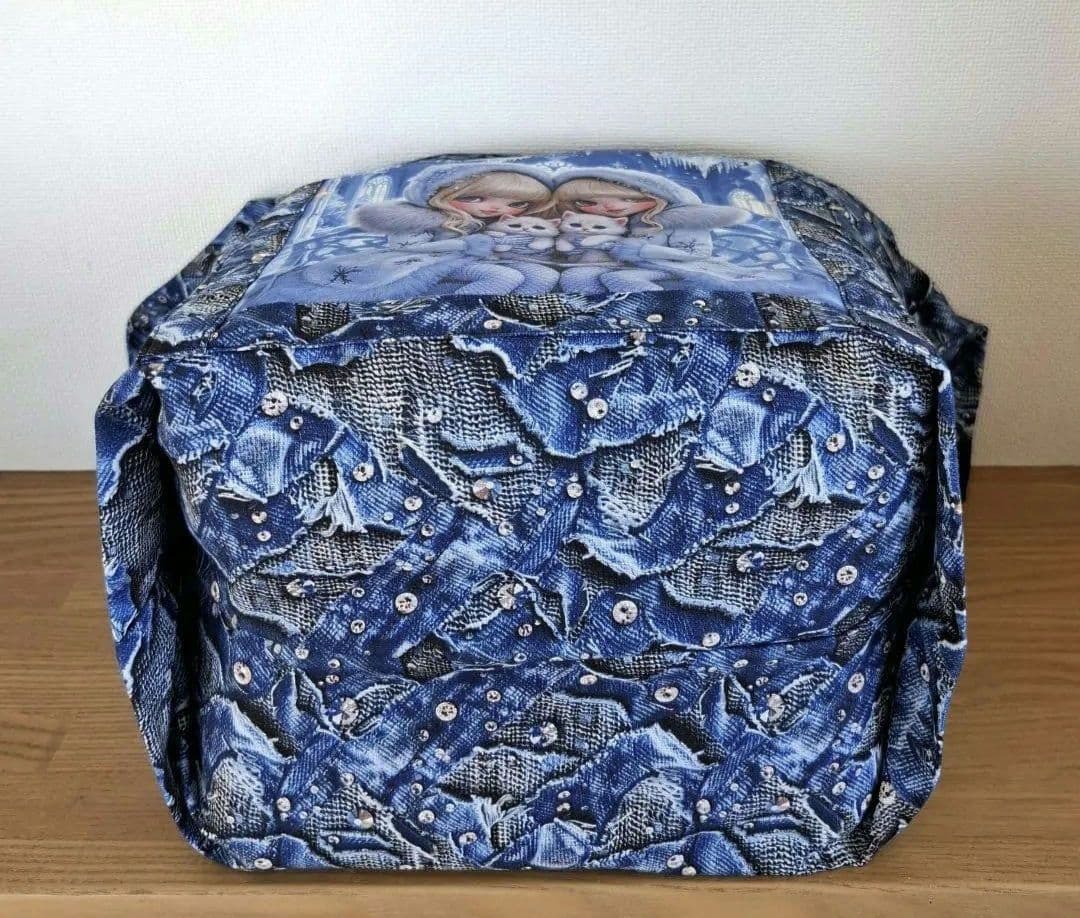 K☆K。。。★★様　 確認用　 【11月29日購入】エコバッグ　女の子パネル生地