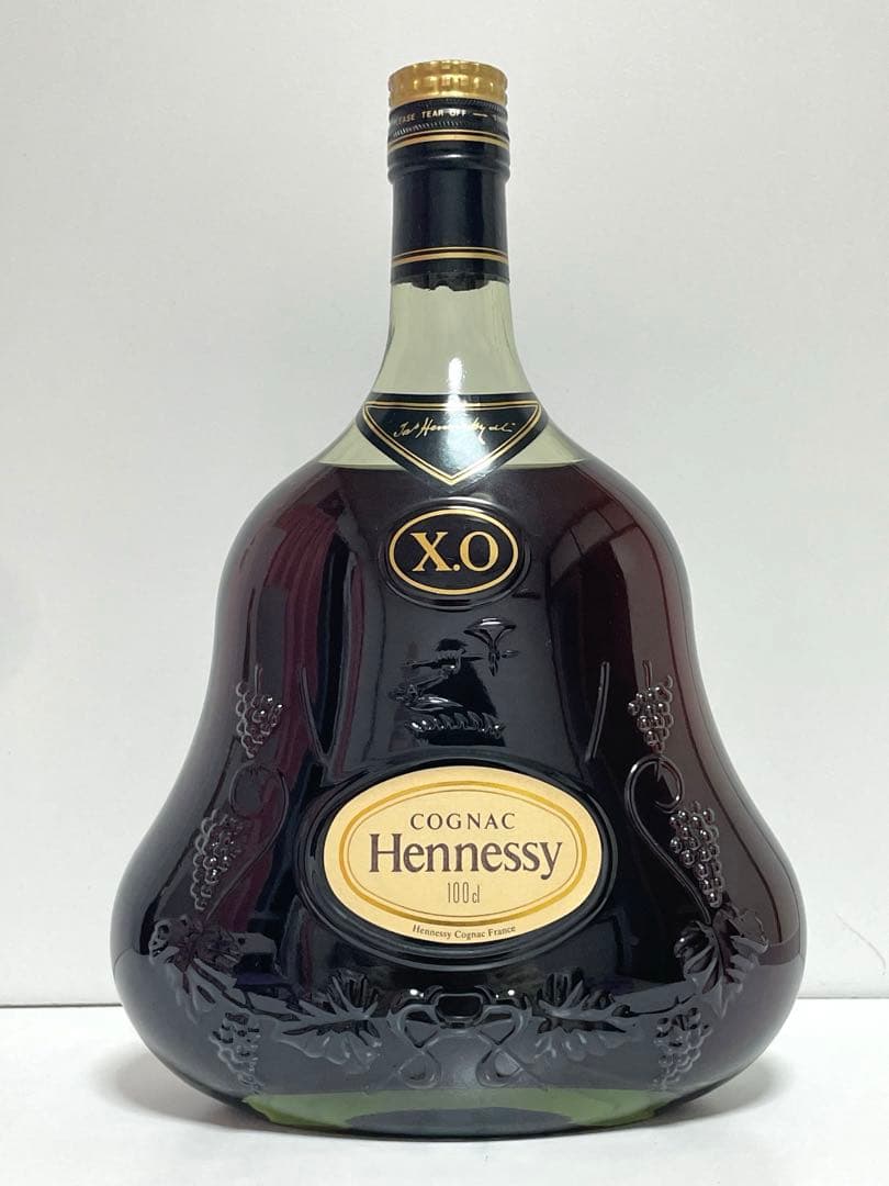 【未開栓】Hennessy グリーンボトル　コニャック１L 古酒