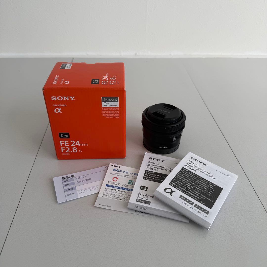 SONY FE 24mm F2.8 G レンズ SEL24F28G