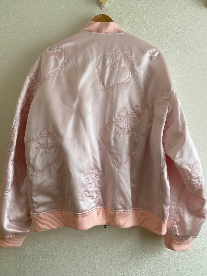 Jenny Faxサテンブルゾン