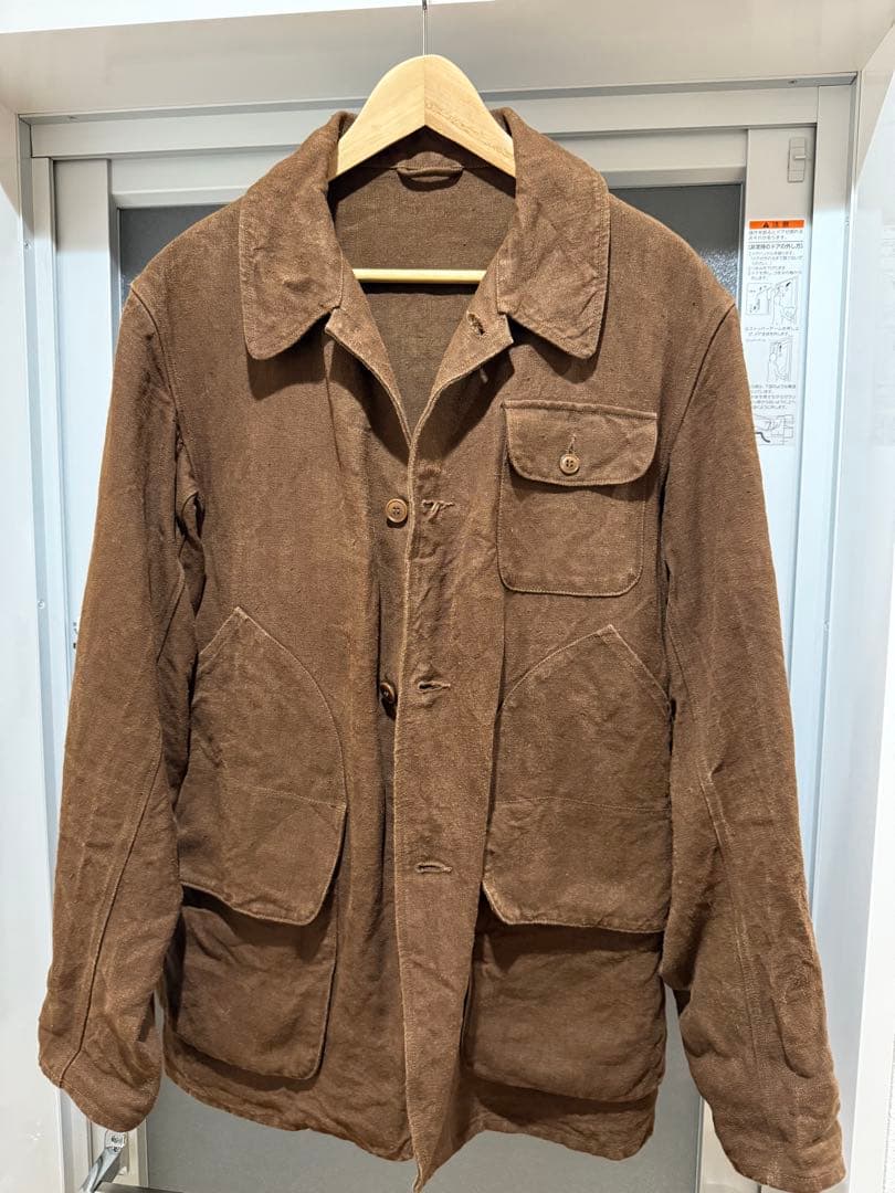 コ*ロ様 Comoli コモリヘンプダックハンティングジャケットサイズ2